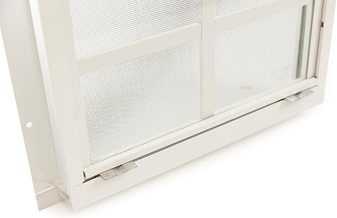 Shed Window 14" W x 21" H, J-Lap White for Sheds, Playhouses, and Chicken Coops 1 PK (W1421WJ-BX1)