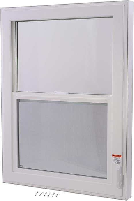 Redi Exit Single-Hung Egress Window -Premium Single Egress Window - Casment Window - Egress Window (35.5" W x 36" H x 3.25" D Right Hinged)